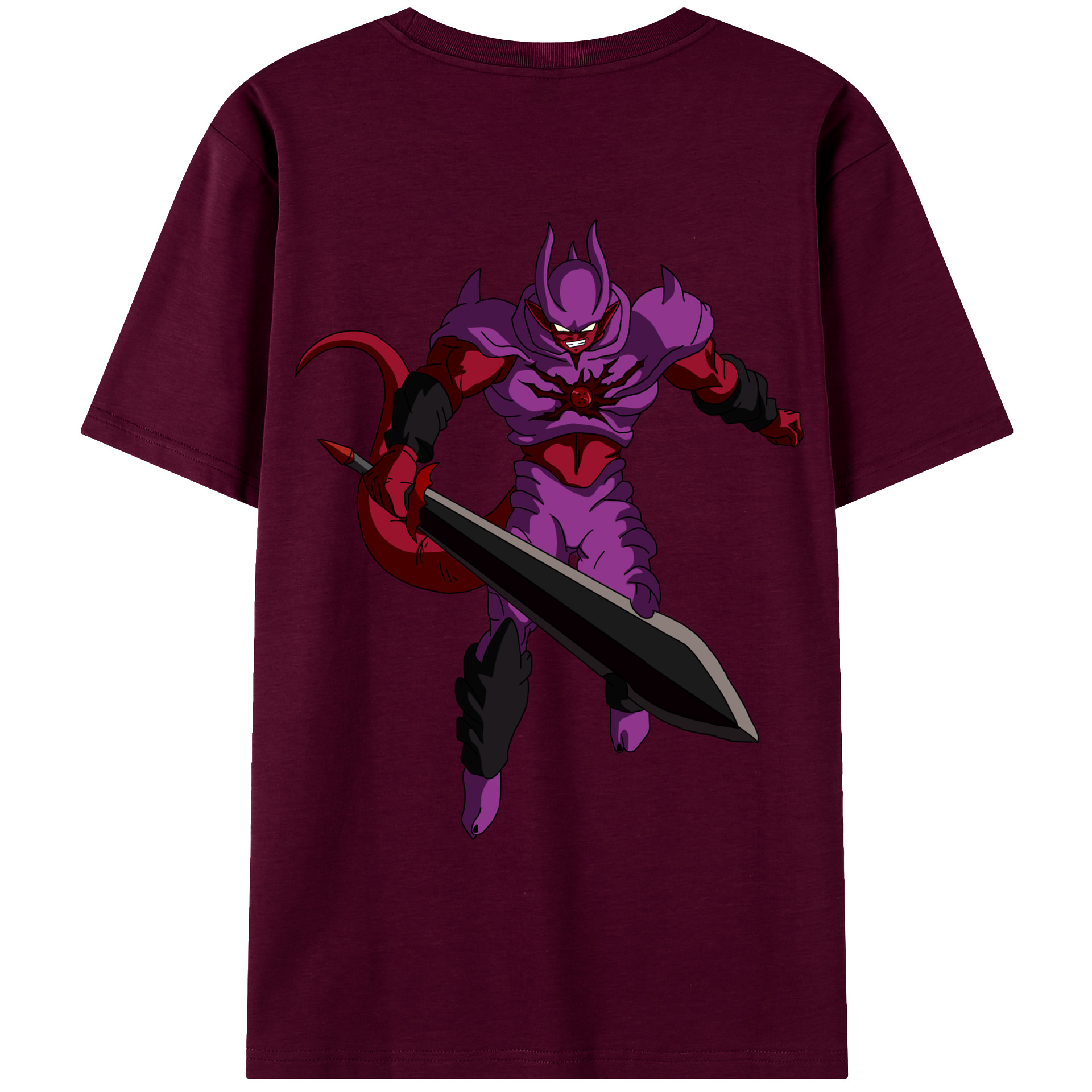 （画像用） ドラゴンボール ジャネンバ DRAGON BALL Janemba レディース半袖Tシャツ(バックプリント)